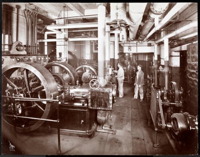 A press at the McCall Publishing Co., New York by Byron Company